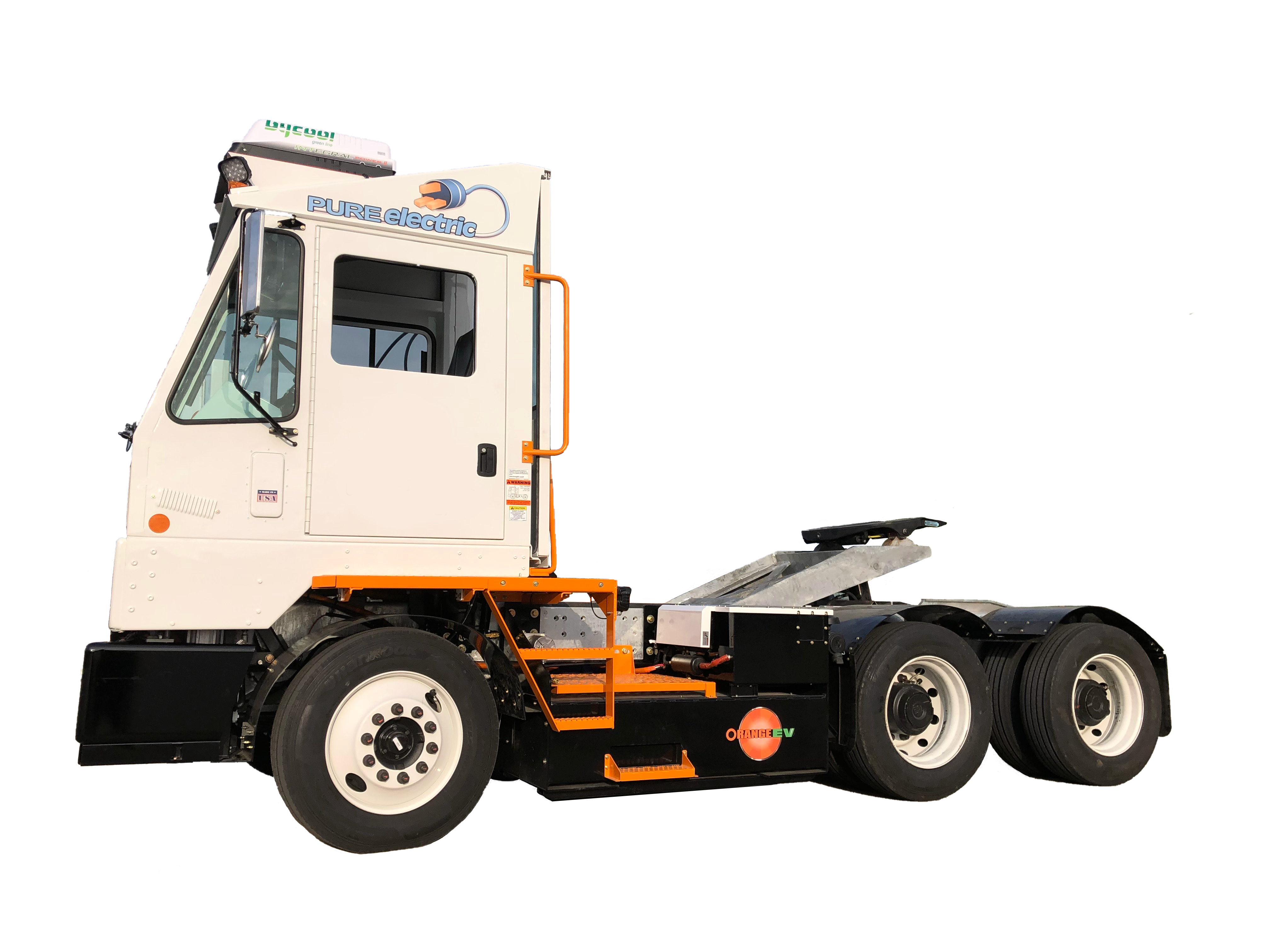 Tandem terminal tractor