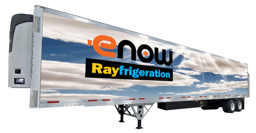 eNow Rayfrigeration eTRU Trailer