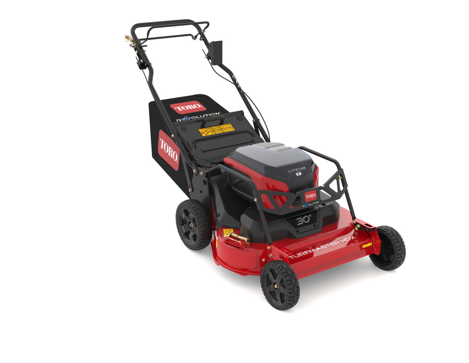 Toro TurfMaster Revolution 30” 60V Commercial Mower - Clean Off-Road ...