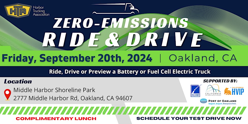 ZERO EMISSIONS OAKLAND SEPT20 RIDE AND DRIVE