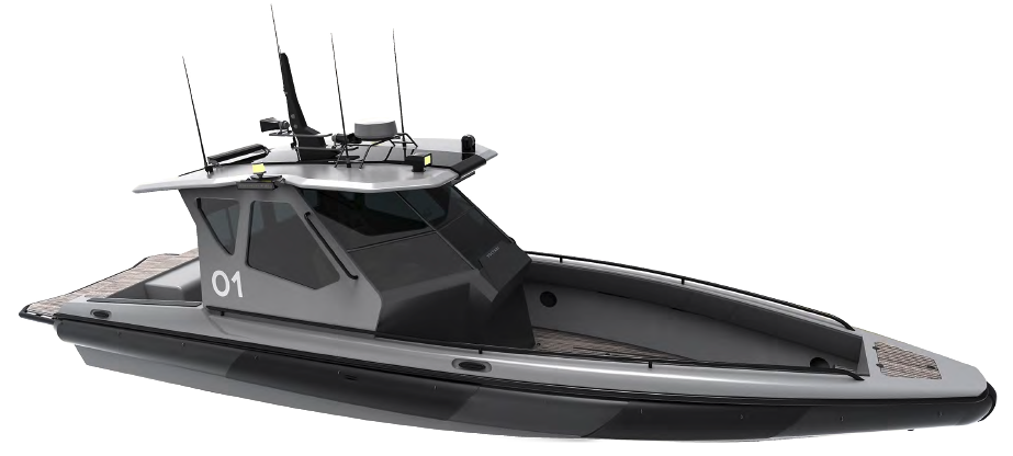 Poseidon 26 RIB with pilothouse