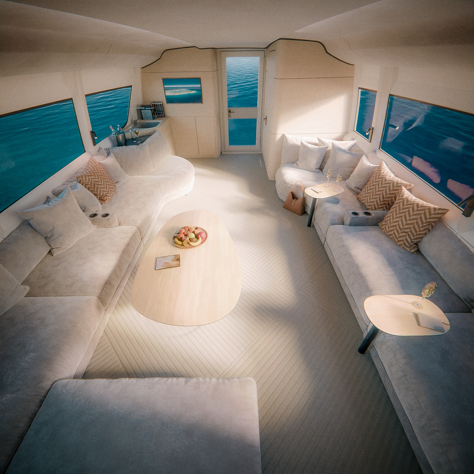 P 12 Voyager facing down