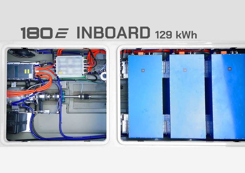E-Motion 180E con motor interior de 129 kWh